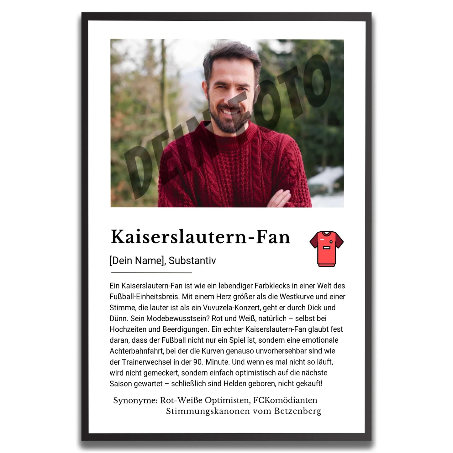 schwarzer Rahmen mockup