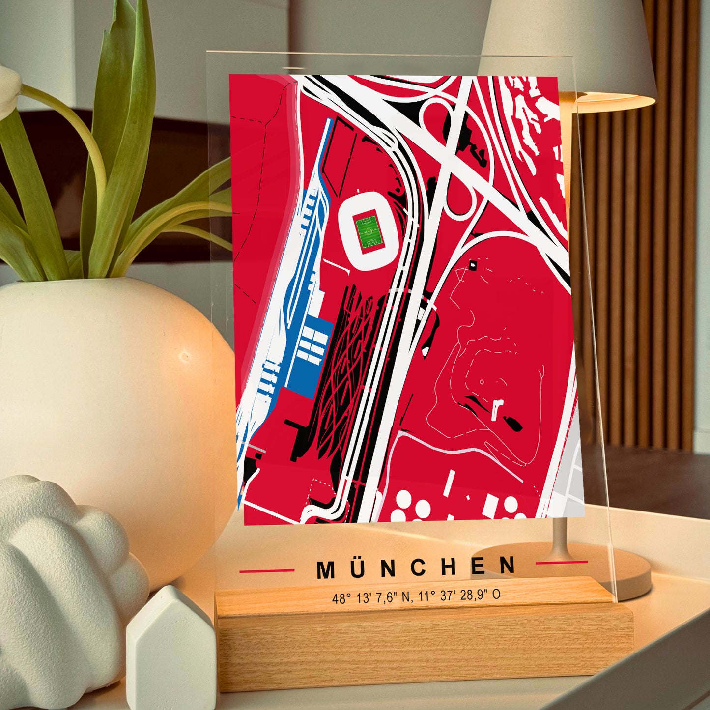 Acryltafel - Bayern