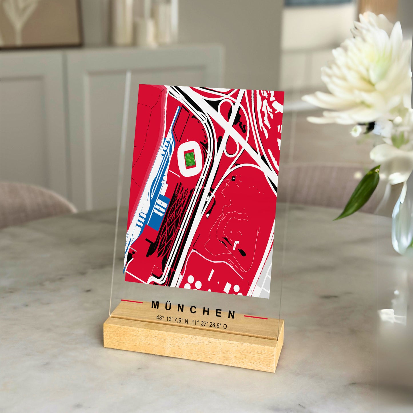 Acryltafel - Bayern