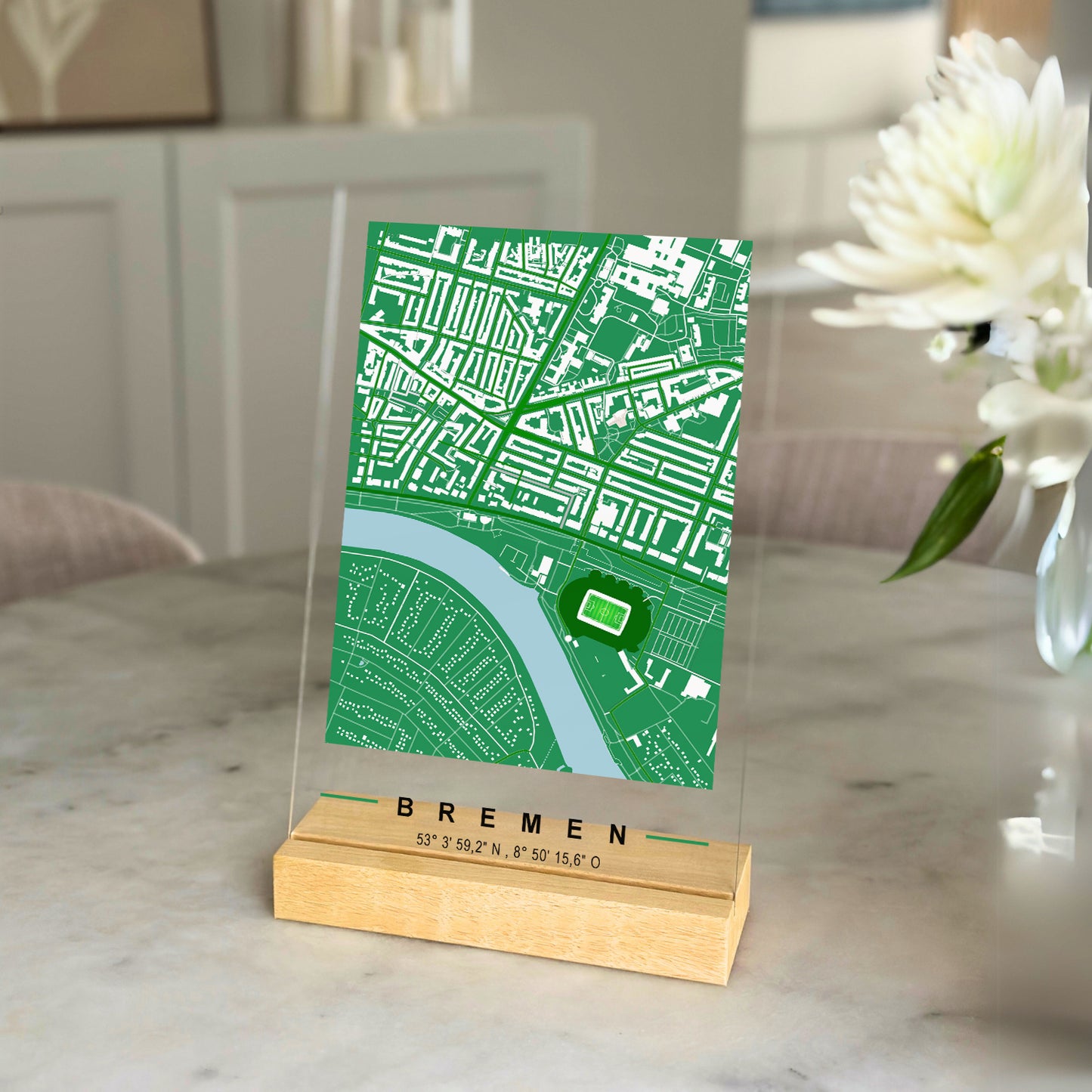 Acryltafel - Bremen