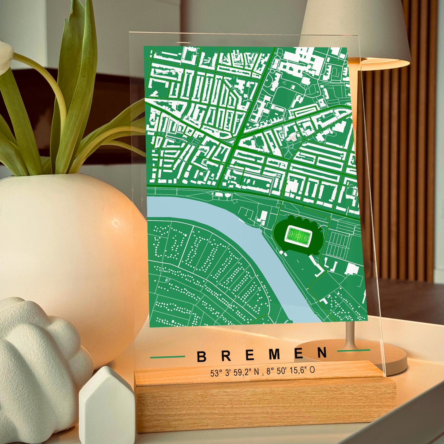 Acryltafel - Bremen