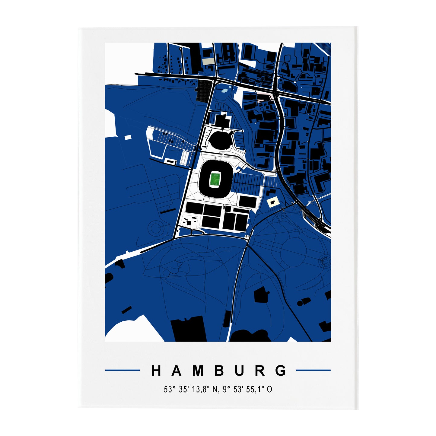 Acryltafel - Hamburg