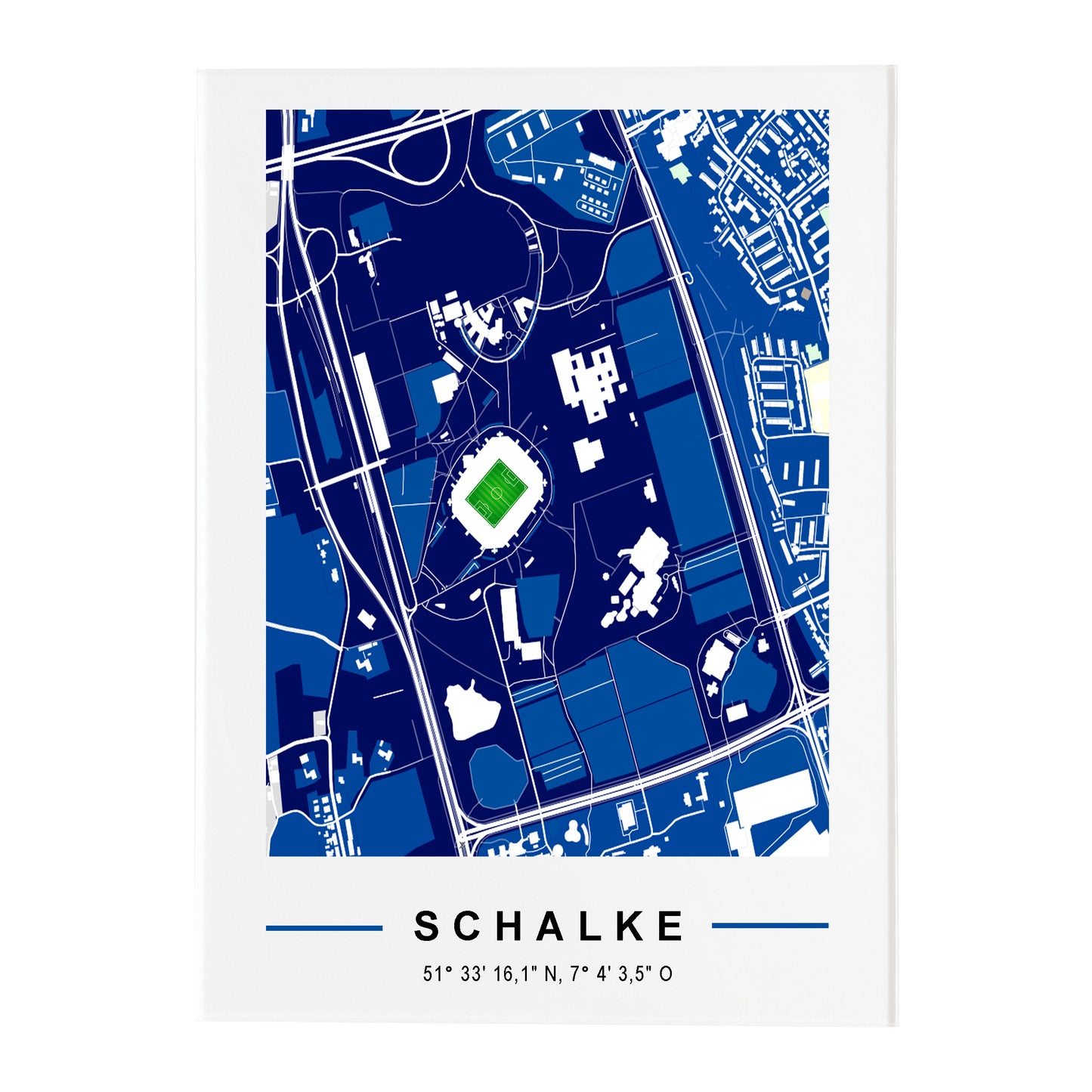 Acryltafel - Schalke