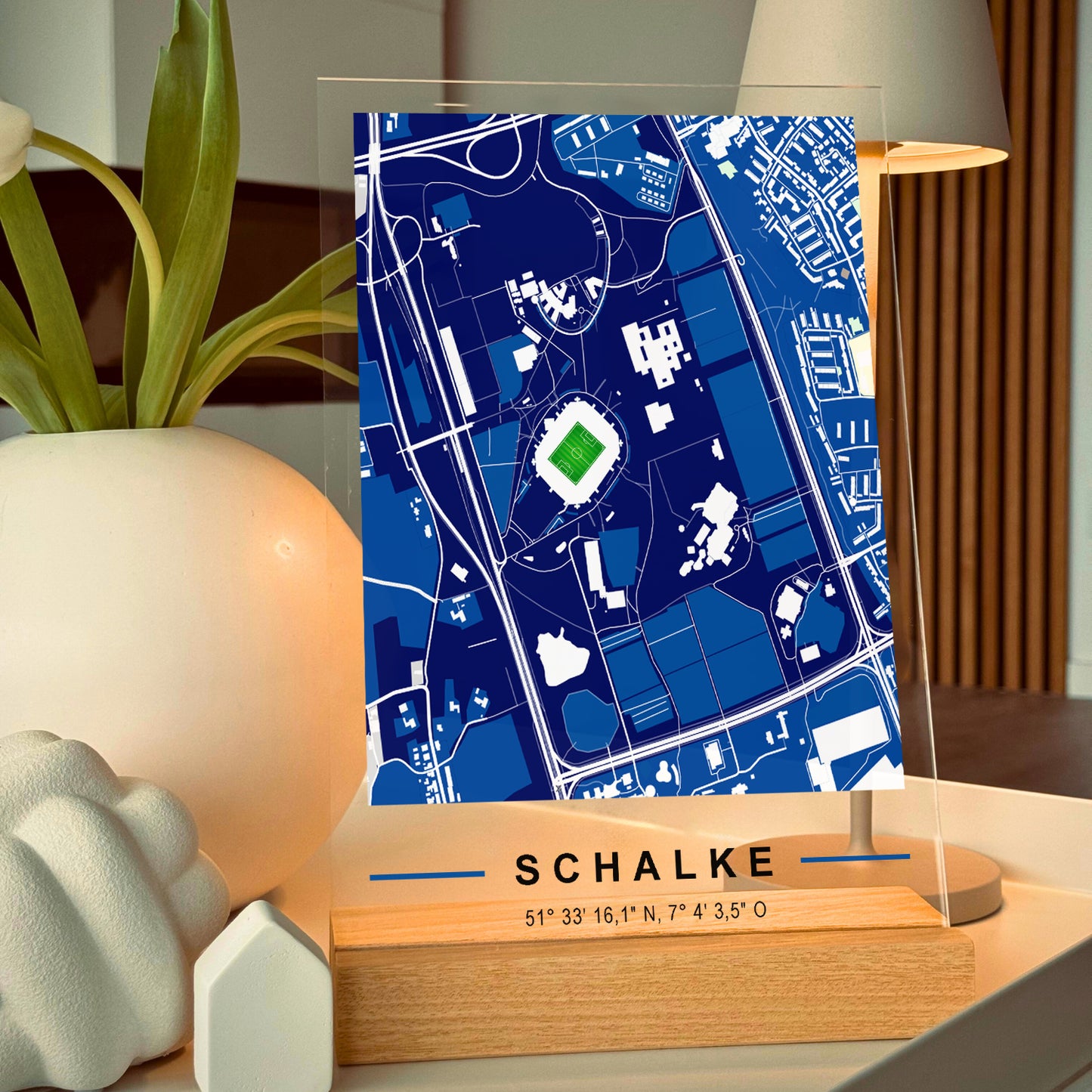 Acryltafel - Schalke
