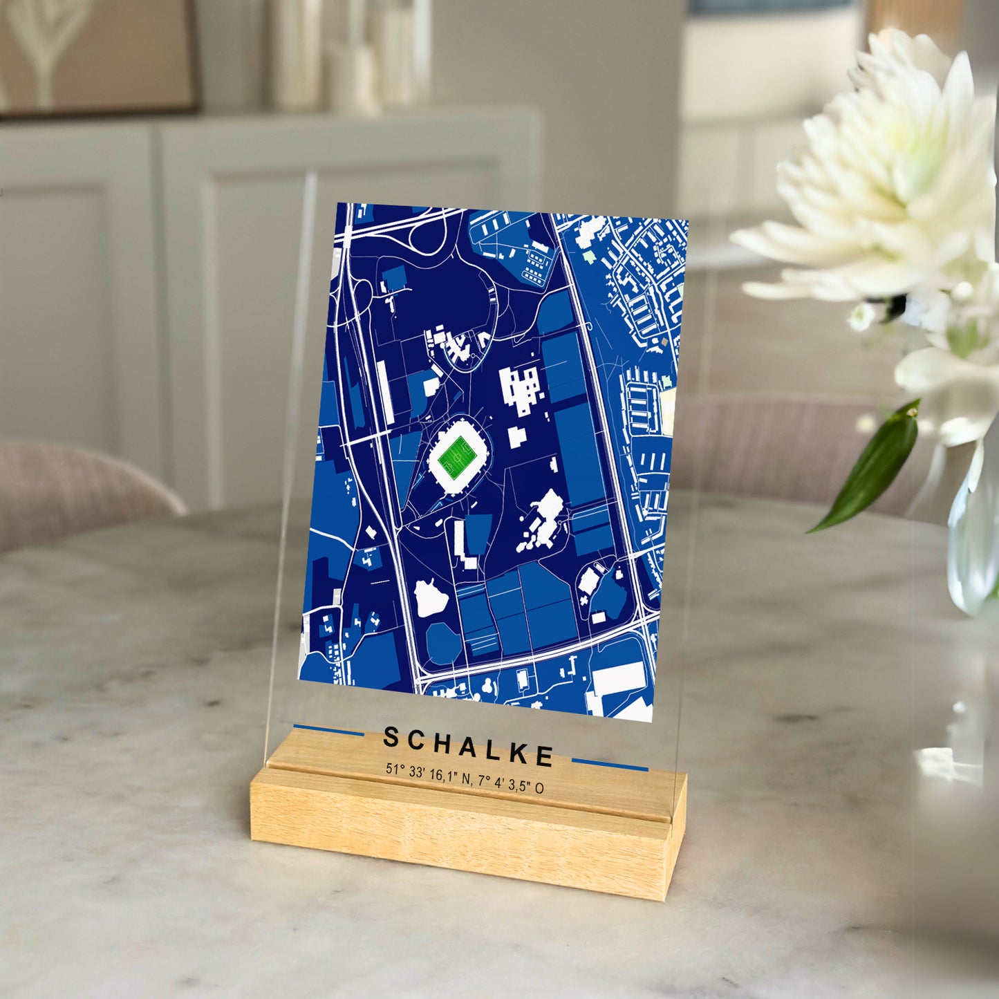 Acryltafel - Schalke