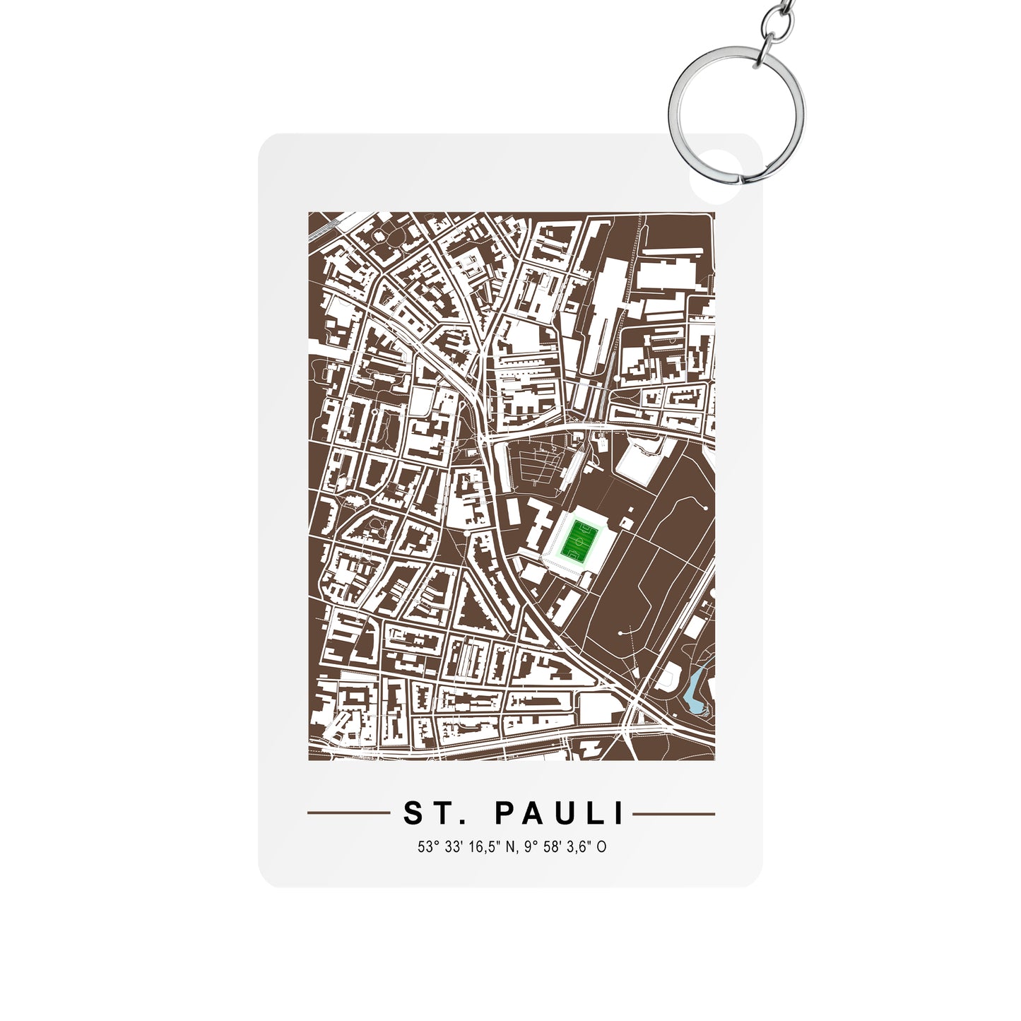Passender Schlüsselanhänger St. Pauli