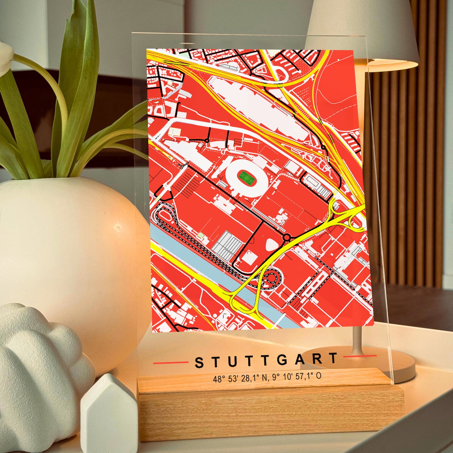 Acryltafel - Stuttgart