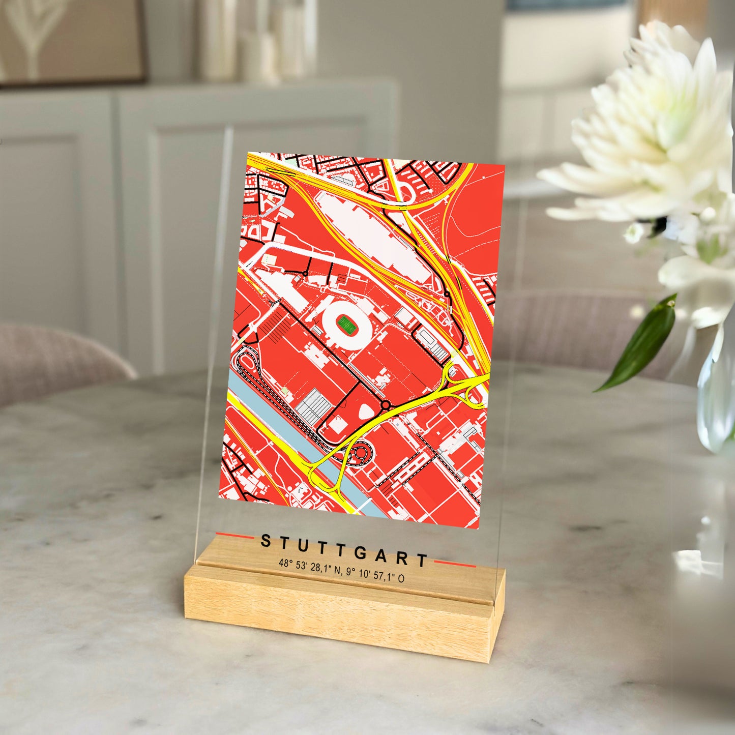 Acryltafel - Stuttgart