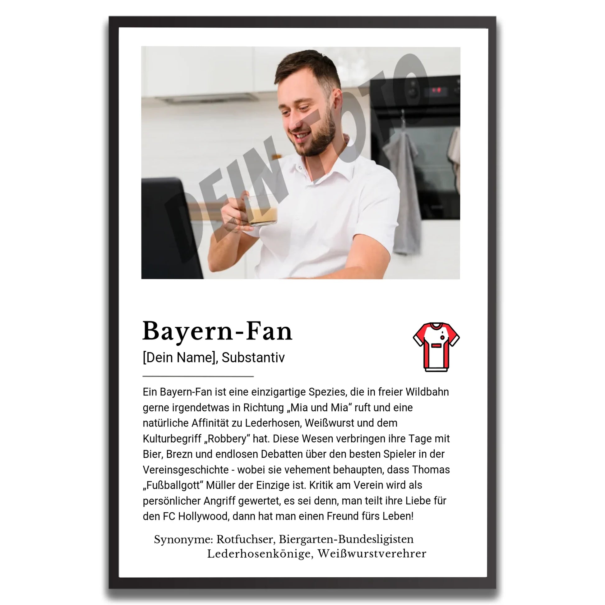 schwarzer Rahmen mockup
